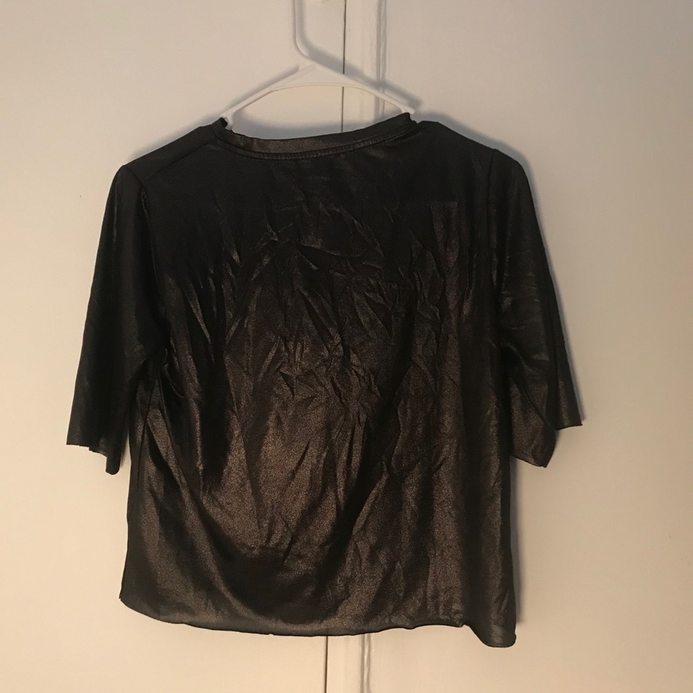Metallic Crop Top - Picture 3 of 3